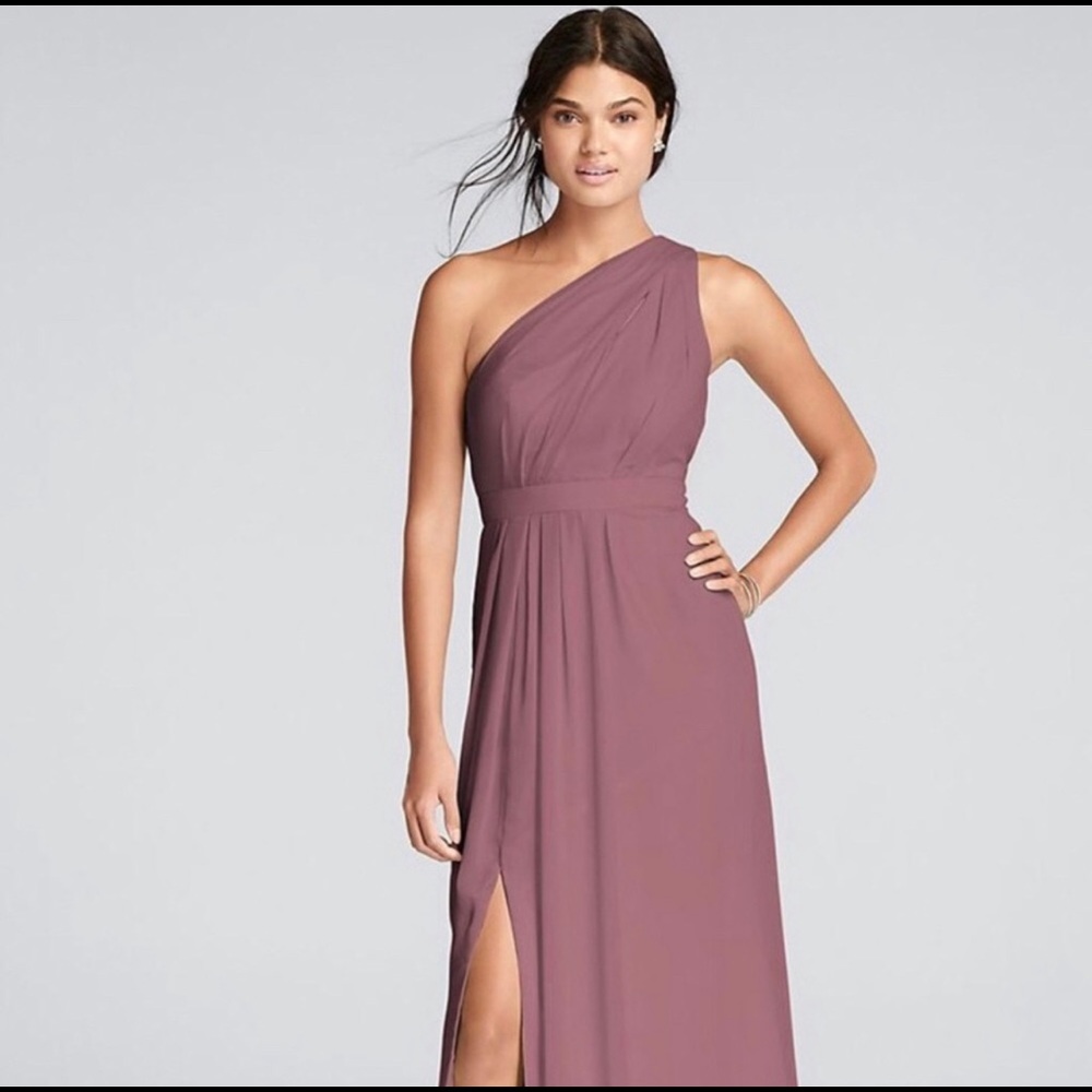 David’s bridal quartz bridesmaid dress